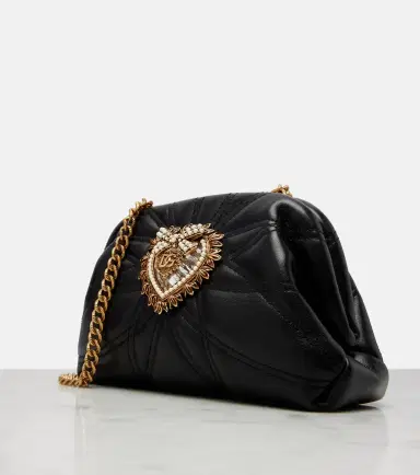 Dolce & Gabbana Devotion Small leather shoulder bag | Thumbnail 2