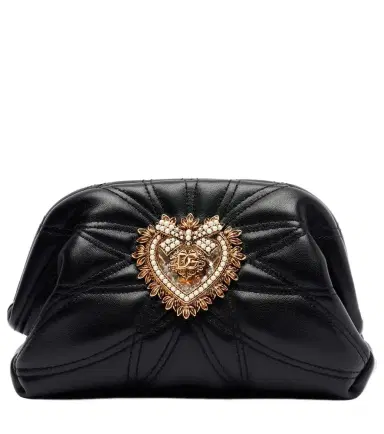 Dolce & Gabbana Devotion Small leather shoulder bag | Thumbnail 1