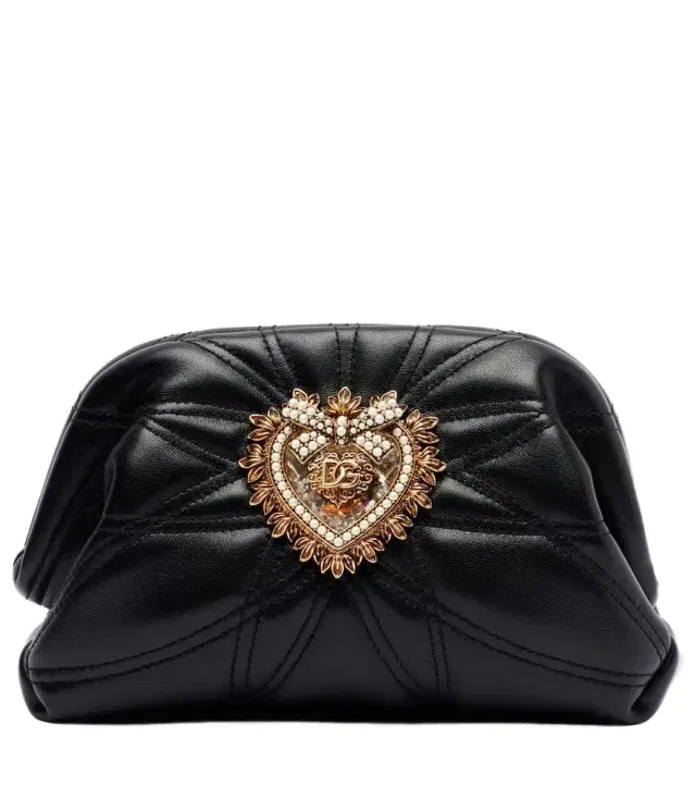 Dolce & Gabbana Devotion Small leather shoulder bag