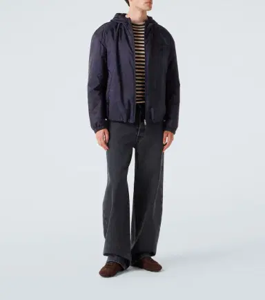 Prada Hooded Re-Nylon jacket | Thumbnail 2 Prada Hooded Re-Nylon jacket | Thumbnail 2