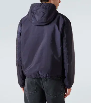 Prada Hooded Re-Nylon jacket | Thumbnail 4 Prada Hooded Re-Nylon jacket | Thumbnail 4