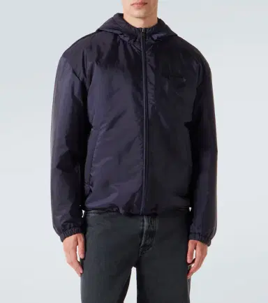 Prada Hooded Re-Nylon jacket | Thumbnail 6 Prada Hooded Re-Nylon jacket | Thumbnail 6