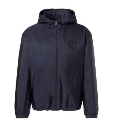 Prada Hooded Re-Nylon jacket | Thumbnail 1 Prada Hooded Re-Nylon jacket | Thumbnail 1