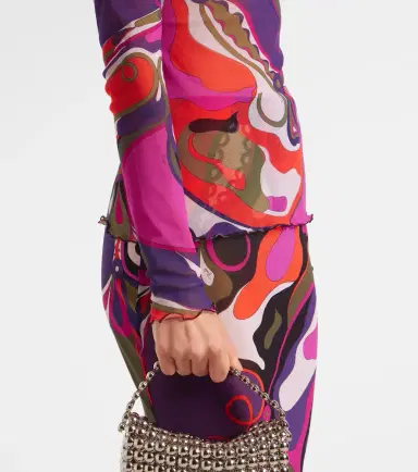 PUCCI Orchidee tulle top | Thumbnail 3 PUCCI Orchidee tulle top | Thumbnail 3