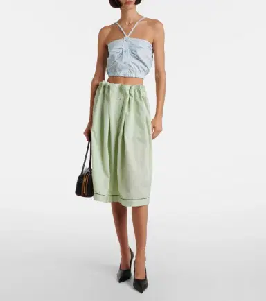 Prada Cotton poplin top | Thumbnail 4