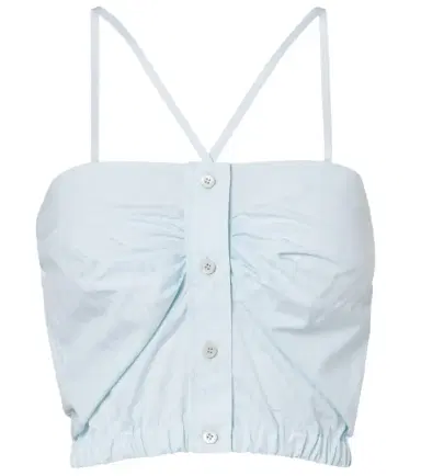 Prada Cotton poplin top | Thumbnail 1