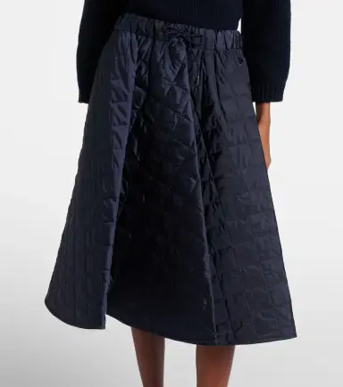 Prada Re-Nylon quilted midi skirt | Thumbnail 5