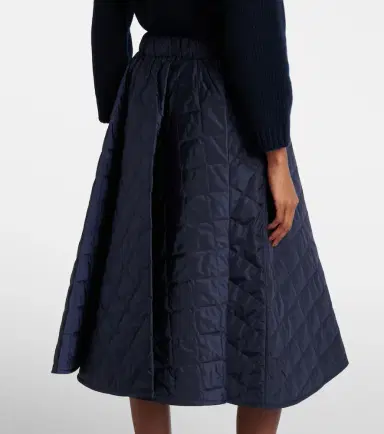 Prada Re-Nylon quilted midi skirt | Thumbnail 6