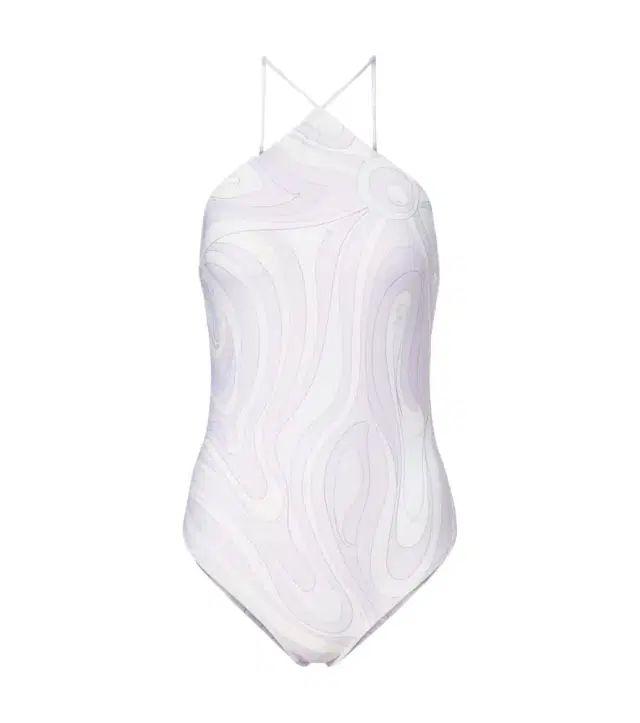 Pucci Marmo halterneck swimsuit