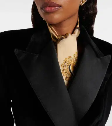 Dolce & Gabbana Printed silk twill scarf | Thumbnail 4