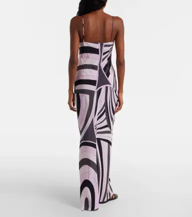 Pucci Iride silk crêpe de chine slip dress | Thumbnail 3