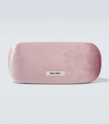 Miu Miu Logo oval sunglasses | Thumbnail 2