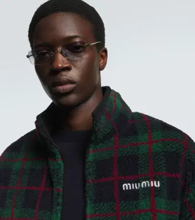 Miu Miu Logo rectangular sunglasses | Thumbnail 5