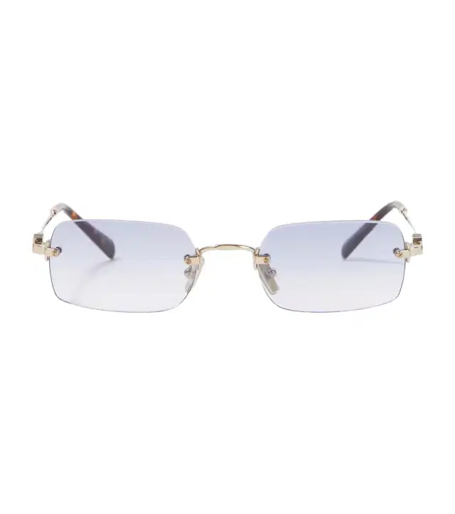 Miu Miu Logo rectangular sunglasses