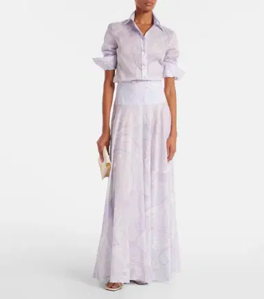 Pucci Orchidee cotton shirt | Thumbnail 6