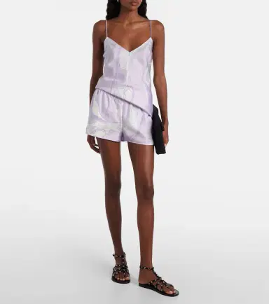 PUCCI Orchidee silk satin camisole | Thumbnail 2 PUCCI Orchidee silk satin camisole | Thumbnail 2