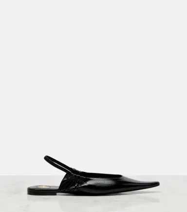 Saint Laurent Leather slingback flats | Thumbnail 2 Saint Laurent Leather slingback flats | Thumbnail 2