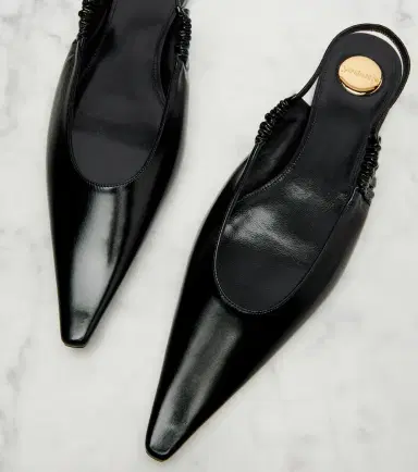 Saint Laurent Leather slingback flats | Thumbnail 3 Saint Laurent Leather slingback flats | Thumbnail 3
