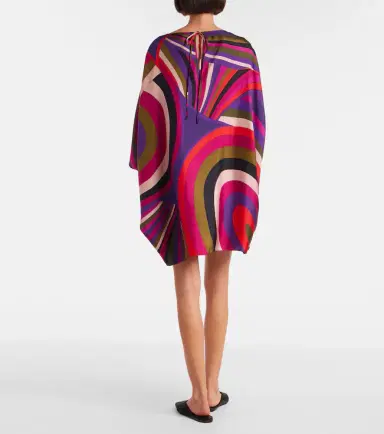 Pucci Iride silk satin minidress | Thumbnail 2
