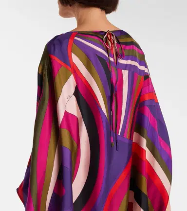 Pucci Iride silk satin minidress | Thumbnail 6