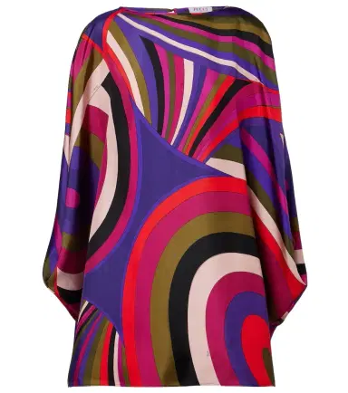 Pucci Iride silk satin minidress | Thumbnail 1