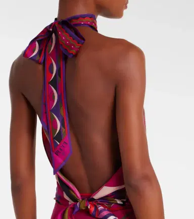 Pucci Iride silk satin top | Thumbnail 3