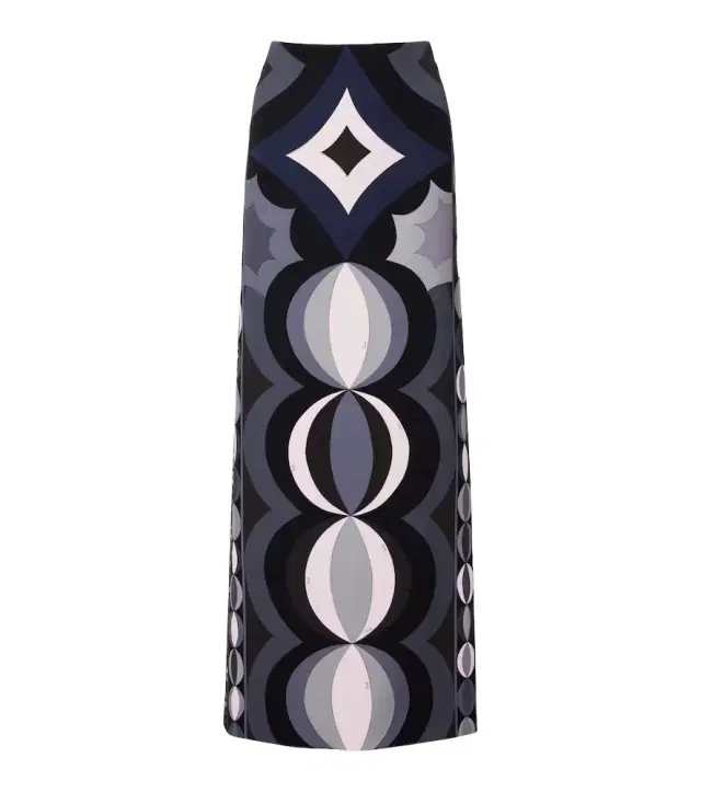 Collane silk maxi skirt