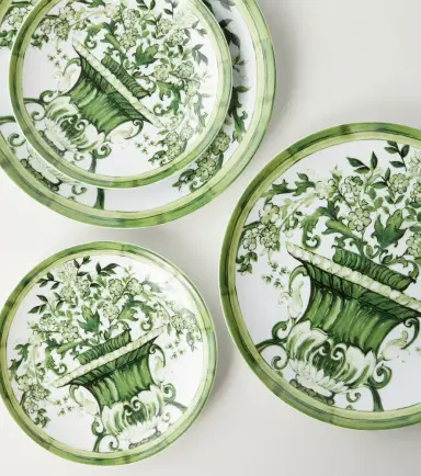 Dolce & Gabbana Casa Verde Maiolica set of 2 dinner plates | Thumbnail 2 Dolce & Gabbana Casa Verde Maiolica set of 2 dinner plates | Thumbnail 2