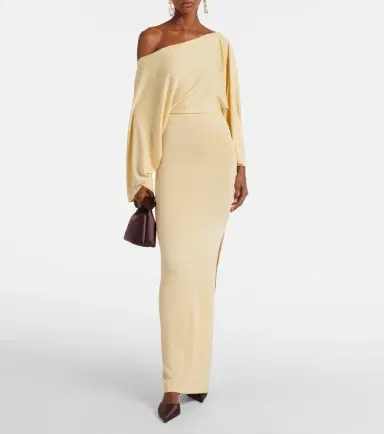 Aya Muse Silk-blend maxi dress | Thumbnail 5