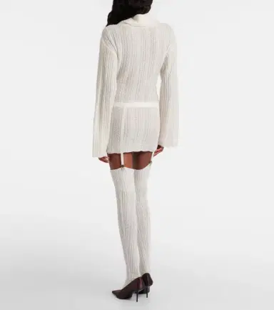 Aya Muse Wool-blend minidress | Thumbnail 3