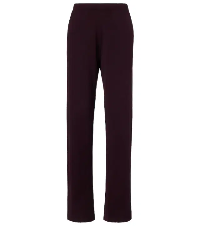 Extreme Cashmere Rush cashmere-blend straight pants