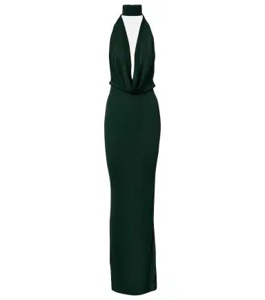 Aya Muse Draped jersey gown | Thumbnail 1