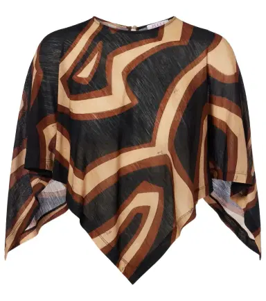 PUCCI Labirinto wool-blend blouse | Thumbnail 1 PUCCI Labirinto wool-blend blouse | Thumbnail 1