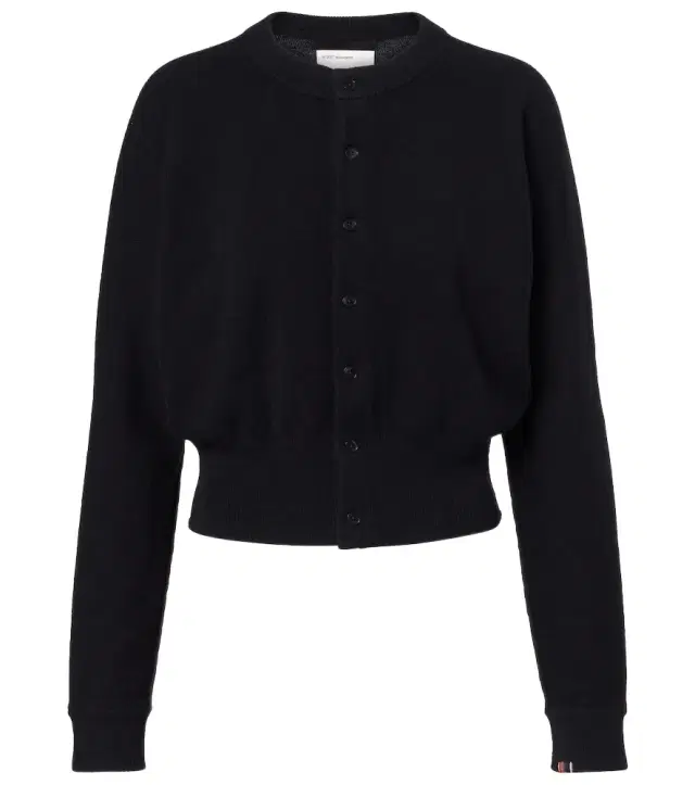 Blouson cashmere-blend cardigan