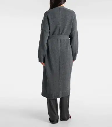 Extreme Cashmere N°105 Coat belted cashmere wrap cardigan | Thumbnail 7 Extreme Cashmere N°105 Coat belted cashmere wrap cardigan | Thumbnail 7