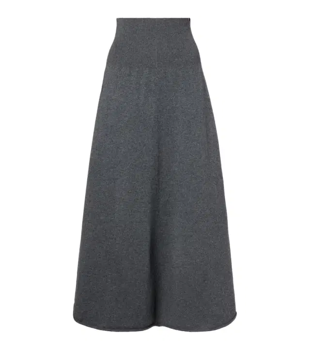 Extreme Cashmere N°388 Ease cashmere-blend maxi skirt