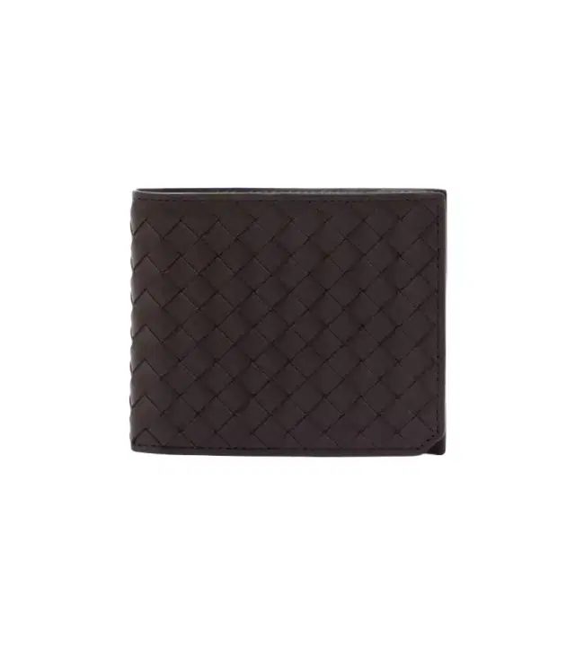 Bottega Veneta Intreccio leather bifold wallet