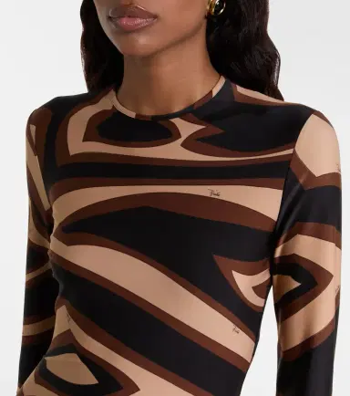 Pucci Labirinto jersey minidress | Thumbnail 5