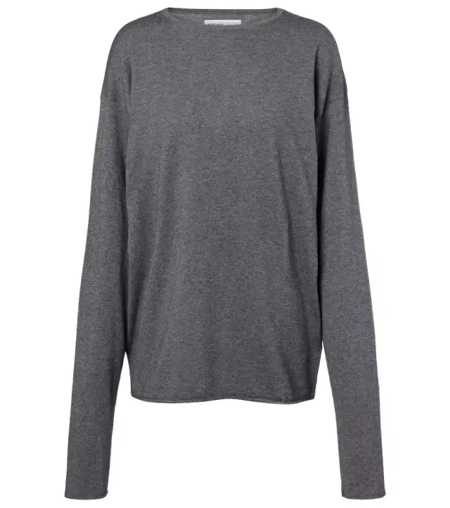 Extreme Cashmere N°347 Aries cotton and cashmere top