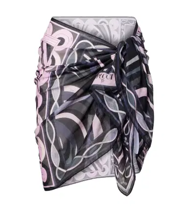 Pucci Iride semi-sheer cotton beach cover-up | Thumbnail 1
