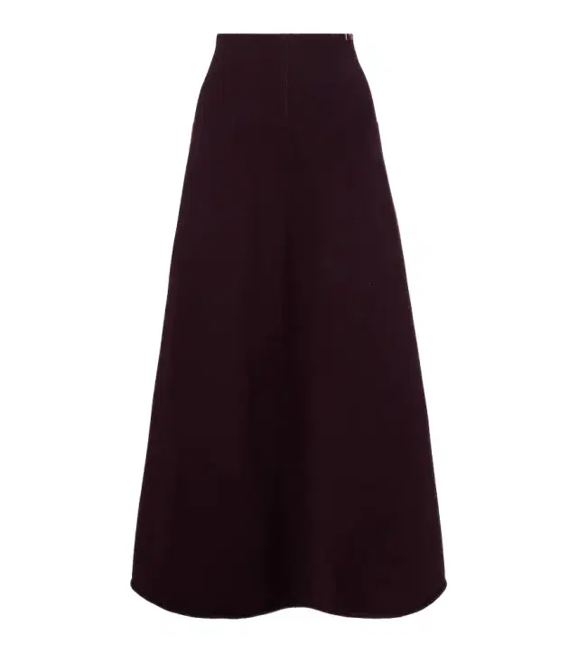 Extreme Cashmere N°388 Ease cashmere-blend maxi skirt