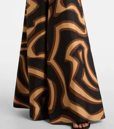 Pucci Labirinto silk satin wide-leg pants | Thumbnail 2