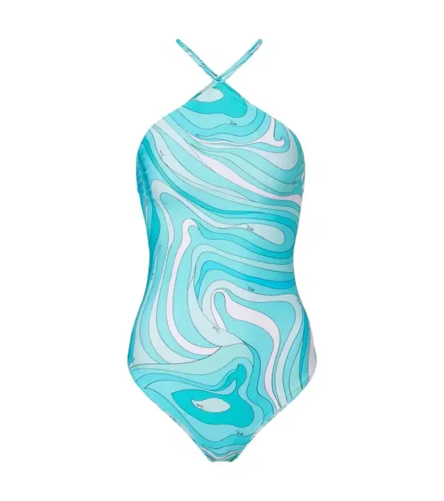 Marmo halterneck swimsuit