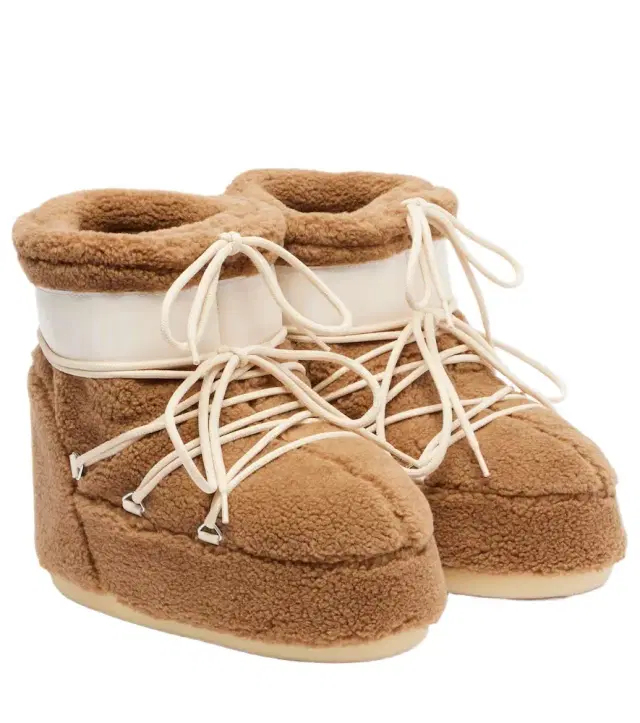 Moon Boot Icon Low fleece snow boots