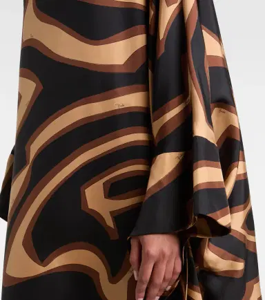 PUCCI Labirinto silk satin kaftan | Thumbnail 2 PUCCI Labirinto silk satin kaftan | Thumbnail 2