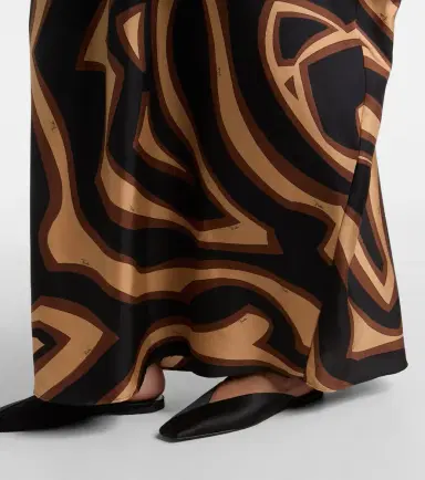 PUCCI Labirinto silk satin kaftan | Thumbnail 5 PUCCI Labirinto silk satin kaftan | Thumbnail 5