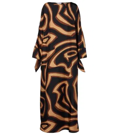 PUCCI Labirinto silk satin kaftan | Thumbnail 1 PUCCI Labirinto silk satin kaftan | Thumbnail 1
