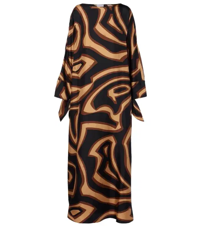 Pucci Labirinto silk satin kaftan