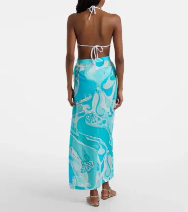 PUCCI Orchidee cotton beach cover-up | Thumbnail 2 PUCCI Orchidee cotton beach cover-up | Thumbnail 2