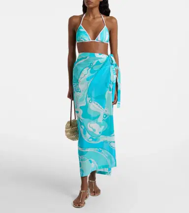 PUCCI Orchidee cotton beach cover-up | Thumbnail 3 PUCCI Orchidee cotton beach cover-up | Thumbnail 3